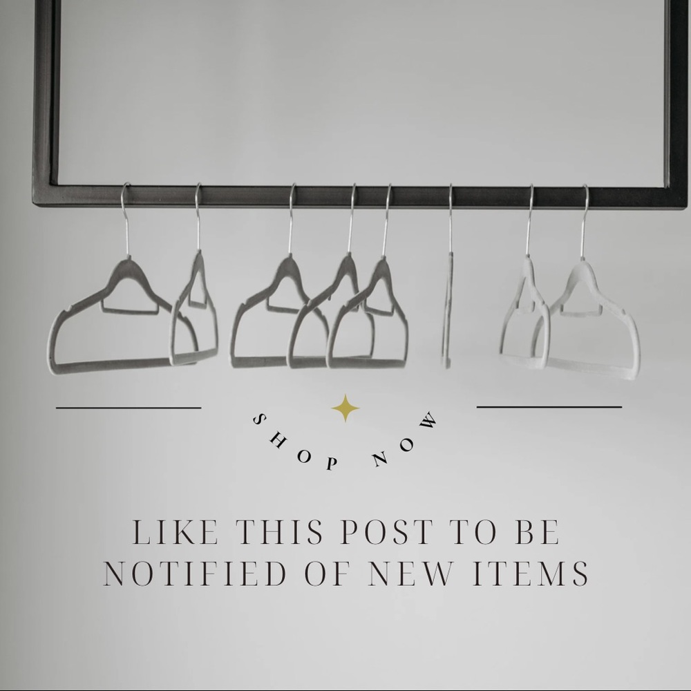 "Like" this post to be notified about new items!